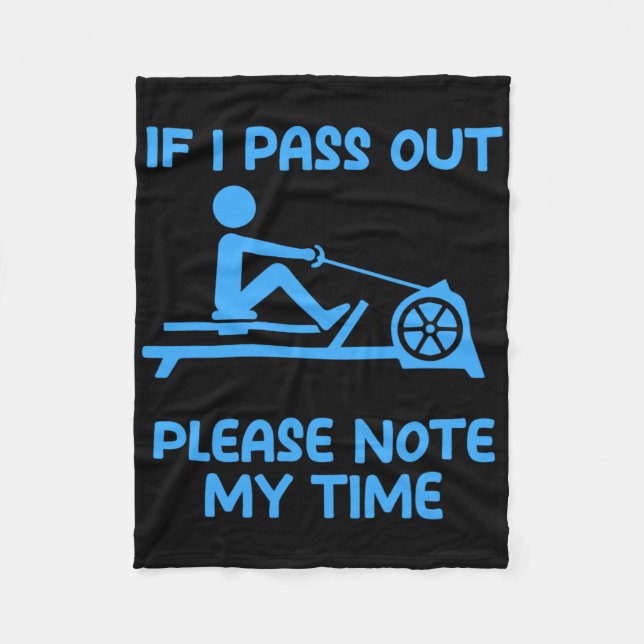 Manta Polar Graciosa Máquina Erg Gym Ergometer Ejercicio De Re (Anverso)