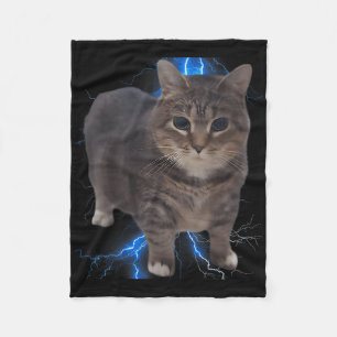Manta Polar Graciosa Oiia Oiia Meme de Gato Gato Gato Brainrot