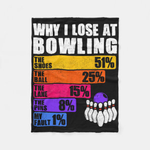 Manta Polar Graciosa Pérdida De Porcentaje De Bowling - Por Qu