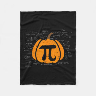 Manta Polar Gracioso calabaza Pie Math Math Teacher Halloween