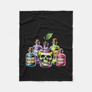 Manta Polar Gracioso Elige Tu Veneno Apple Halloween Gothic Pr