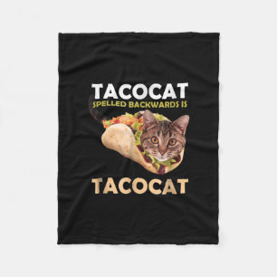 Manta Polar Gracioso gato tacocat taco barato tirado hacia atr