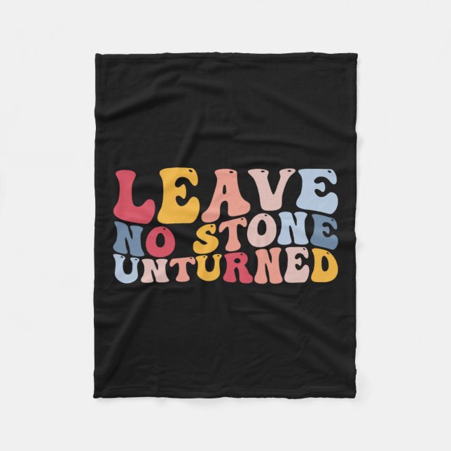 Manta Polar Gracioso Geólogo Geológico Rockhounding No Ston (Anverso)