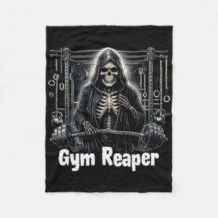 Manta Polar Gracioso Gym Reaper Workout Bodybuilding