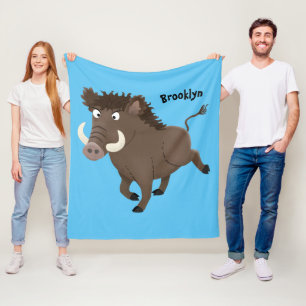 Manta Polar Gracioso ilustracion de personalizado de afeitar d