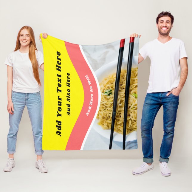 Manta Polar Gracioso mensaje de Personalizado del paquete de f (In situ)