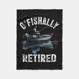 Manta Polar Gracioso O'fisha Tee Para Retirada Fishin