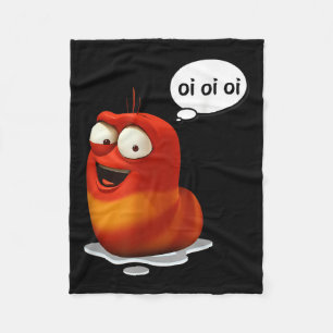 Manta Polar Gracioso Oi Oi Oi Meme Sarcástico De Gusano Rojo