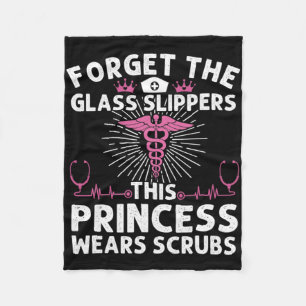 Manta Polar Gracioso Regalo De Enfermería Para Mujeres Guay Qu