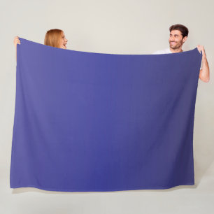 Manta Polar Gradiente Azul añil
