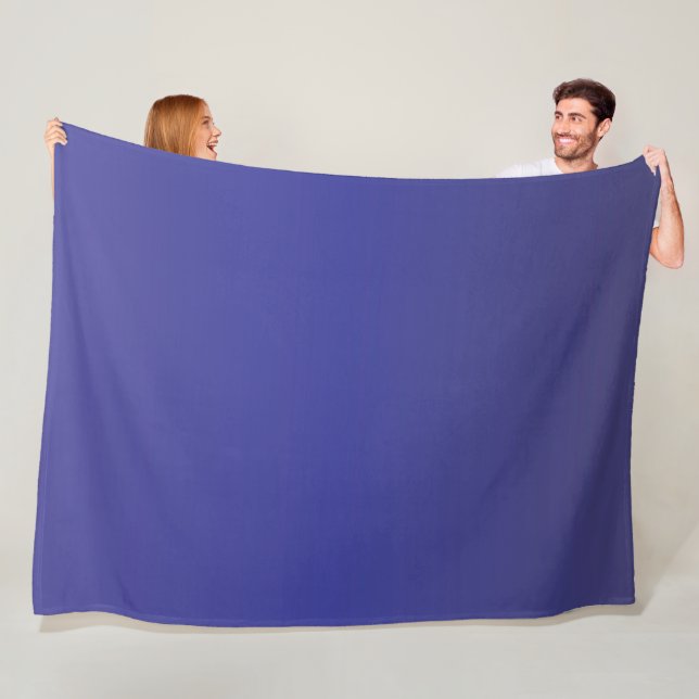 Manta Polar Gradiente Azul añil (In situ)