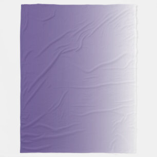 Manta Polar Gradiente de dos tonos oscuro Ultra violeta