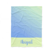 Gradiente Ombre Amarillo Verde Azul Personalizado