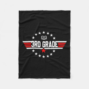 Manta Polar Grado 3 Tercer Grado De Vuelta A La Escuela Primer