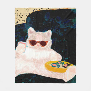 Manta Polar Grado Animales Mascotas Gatos