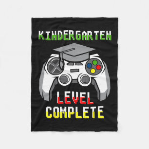 Manta Polar Graduación de videojuegos para niños de jardín de 