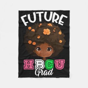 Manta Polar Graduación futura de Hbcu Chica negro Afro College