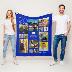 Manta Polar Graduación moderna 13 color Personalizado de Colla