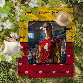 Manta Polar Graduación personalizada de Voleibol de imágenes