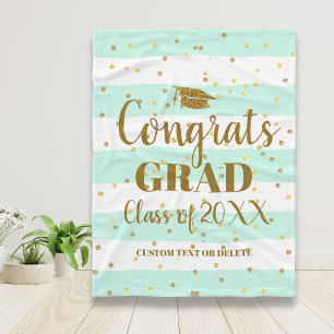 Manta Polar Graduación personalizada Grado de felicitaciones 2