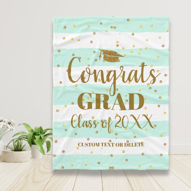 Manta Polar Graduación personalizada Grado de felicitaciones 2 (Subido por el creador)