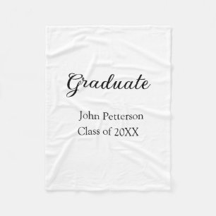 Manta Polar Graduado de 20XX graduación mínima simple