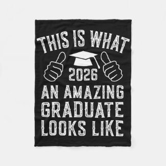 Manta Polar Graduado Increíble de la Promoción de 2026 Graduac