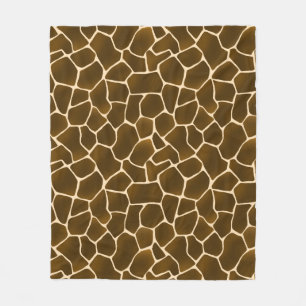 Manta Polar Graffe Spots Wild Safari Style Piel animal
