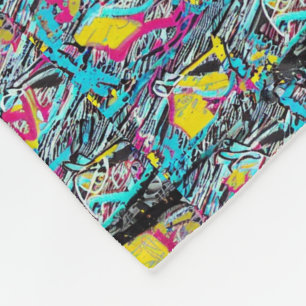 Manta Polar Graffiti callejero