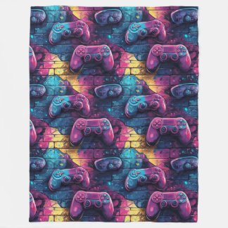 Manta Polar Graffitti GameController Sala de juego de patrones