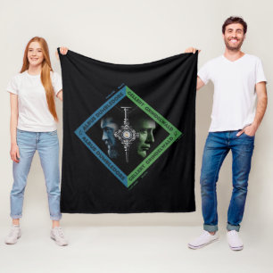Manta Polar Gráfica de troto de sangre de dumbledore y grindl