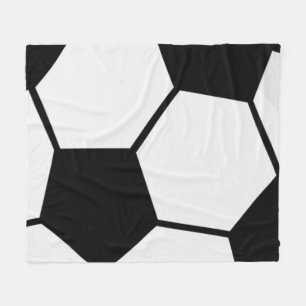 Manta Polar Gráfico clásico de balón de fútbol para fanáticos