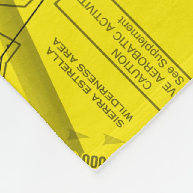 Manta Polar Gráfico de aviación (Esquina)