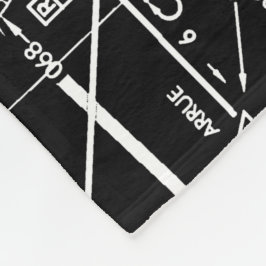 Manta Polar Gráfico de aviación