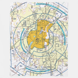 Manta Polar Gráfico de aviación