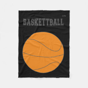 Manta Polar Gráfico de básquetbol #1