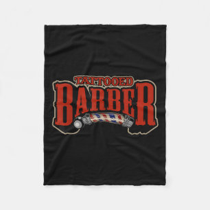 Manta Polar Gráfico de Cotización de Barber con corte de pelo