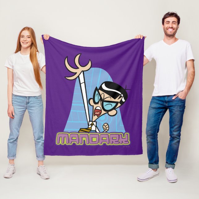 Manta Polar Gráfico de nombre de carácter de Mandark (In situ)