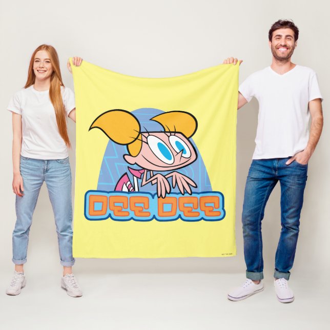 Manta Polar Gráfico de nombre de carácter Dee Dee (In situ)