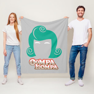 Manta Polar Gráfico de pelo de Oompa Loompa