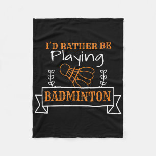 Manta Polar Gráfico de pelota de bádminton para un jugador de 
