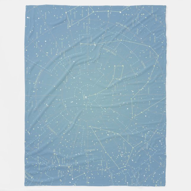 Manta Polar Gráfico estelar (Anverso)