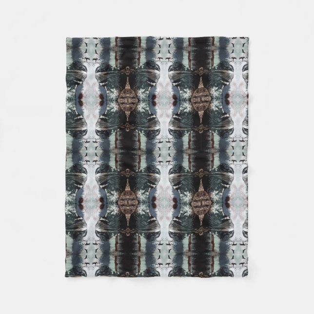 Manta Polar Gráfico hecho a mano (Anverso)