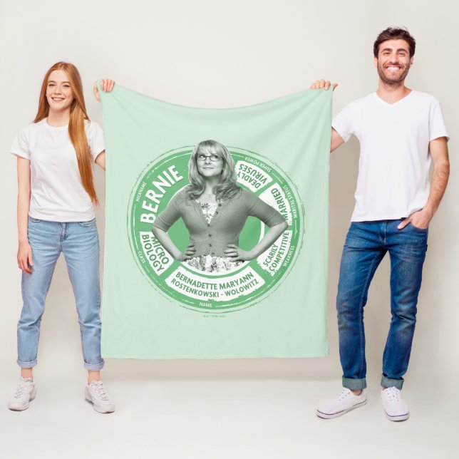 Manta Polar Gráfico informativo de Bernadette (In situ)