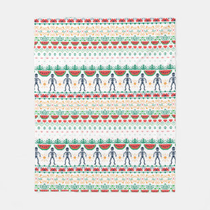 Manta Polar Gráfico mexicano de Frida Kahlo el  