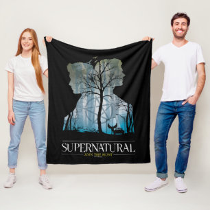 Manta Polar Gráfico supernatural del bosque Winchester Bros