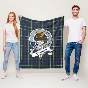 Manta Polar Graham De Montrose Modern Clan Badge Tartan Plaid