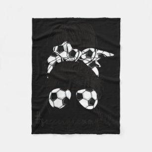 Manta Polar Gram jugador de fútbol femenino Grammy Life