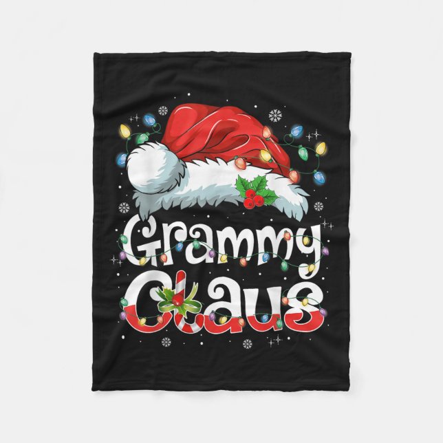 Manta Polar Grammy Claus Xmas Santa Matching Family Christmas  (Anverso)