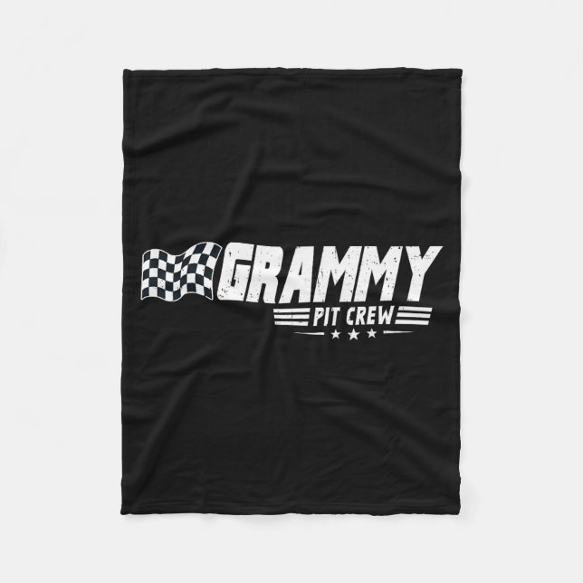 Manta Polar Grammy T Crew Race Car Birthday Family Racing  (Anverso)